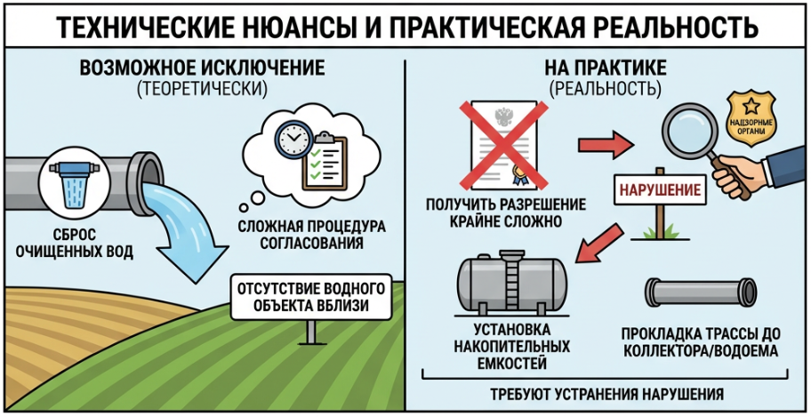 Технические нюансы сброса на рельеф