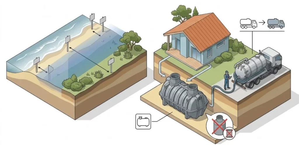 требования к септикам в водоохранной зоне